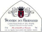 Domaine des Chanssaud Chateauneuf-du-Pape Blanc 2009 Front Label