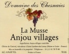 Domaine des Chesnaies Anjou Villages La Musse 2005 Front Label
