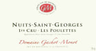 Domaine Gachot-Monot Nuits-Sant-George Les Poulettes Premier Cru 2009 Front Label