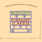 Domaine Ilarria Irouleguy 2013 Front Label