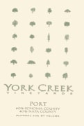 York Creek Port 2005 Front Label