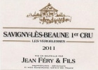 Domaine Jean Fery & Fils Savigny-les-Beaune Les Vergelesses Premier Cru 2011 Front Label