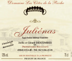 Domaine les Cotes de la Roche  Julienas Beaujolais 2005 Front Label
