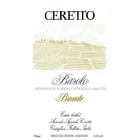 Ceretto Barolo Brunate 1996 Front Label