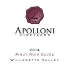 Apolloni Vineyards L Cuvee Pinot Noir 2014 Front Label