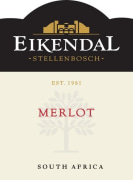 Eikendal Merlot 2013 Front Label