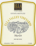 Ella Valley Judean Hills Vineyards Merlot 2006 Front Label