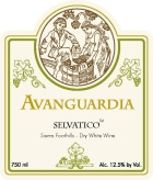 Avanguardia Wines Selvatico White 2013 Front Label