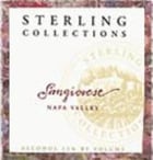 Sterling Sangiovese Collections 1996 Front Label