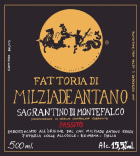 Fattoria Colleallodole Sagrantino di Montefalco Passito 2007 Front Label