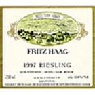 Fritz Haag Mosel Estate Riesling Feinherb 1997 Front Label
