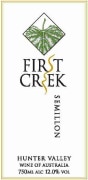 First Creek Hunter Valley Semillon 2011 Front Label