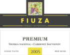 Fiuza & Bright Premium Tinto 2005 Front Label