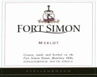 Fort Simon Estate Merlot 2003 Front Label