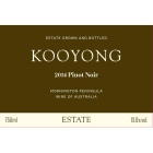 Kooyong Estate Pinot Noir 2015 Front Label