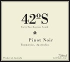 Frogmore Creek Wines 42 Degrees S Pinot Noir 2008 Front Label