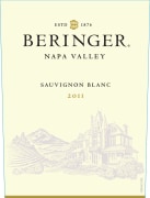 Beringer Napa Valley Sauvignon Blanc 2011 Front Label