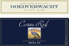 Goedverwacht Wine Estate Crane Red Merlot 2015 Front Label
