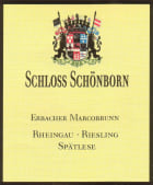 Graf von Schonborn Erbach Schloss Schonborn Erbacher Marcobrunn Spatlese Riesling 2009 Front Label