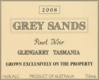 Grey Sands Vineyard Pinot Noir 2008 Front Label