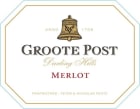 Groote Post Merlot 2013 Front Label