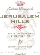 Hevron Heights Winery Jerusalem Hills Mount Hevron Red 2006 Front Label