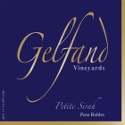 Gelfand Vineyards Petite Sirah 2015  Front Label
