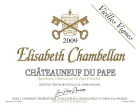 Jean-Pierre Boisson Chateauneuf-du-Pape Elisabeth Chambellan Vieilles Vignes 2009 Front Label