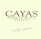 Jean-Rene Germanier Balavaud Syrah du Valais Cayas Reserve 2008 Front Label