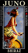 Juno Wine Company Cape Maidens Shiraz 2011 Front Label