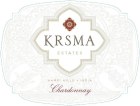 Krsma Estates Chardonnay 2015 Front Label