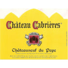 Chateau Cabrieres Chateauneuf-du-Pape 2014 Front Label