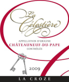 La Celestiere Chateauneuf-du-Pape La Croze 2009 Front Label