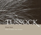 Mahana Woollaston Tussock Pinot Noir 2013 Front Label