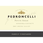 Pedroncelli Family Vineyard Petite Sirah 2015 Front Label