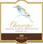 Meszaros Borhaz es Pince Ohmerops 2013 Front Label