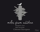 Miles from Nowhere Best Blocks Cabernet Sauvignon 2013 Front Label