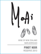 Moai Reserve Pinot Noir 2013 Front Label