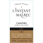 Chateau Vincens L'Instant Malbec 2015 Front Label