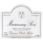 Domaine Charles Audoin Marsannay Rose 2016 Front Label