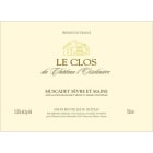 Chereau Carre l'Oiseliniere Muscadet Sevre et Maine Le Clos 2013 Front Label