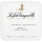 La Jota Howell Mountain Merlot 2014 Front Label