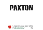 Paxton Vineyards Chardonnay 2007 Front Label