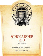 College Cellars of Walla Walla Scholarship Red 2013 Front Label