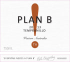 Plan B Wines TV Tempranillo 2013 Front Label