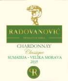Podrum Radovanovic Classique Chardonnay 2015 Front Label