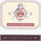 Poggio Bertaio Crovello 2002 Front Label