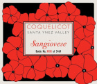 Coquelicot Estate Vineyard Sangiovese 2012 Front Label