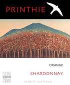 Printhie Wines Mountain Range Chardonnay 2007 Front Label