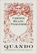 Quando Vineyards and Winery Chenin Blanc Viognier 2016 Front Label